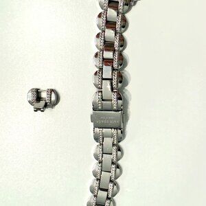 Kate Spade New York Stainless Steel & Pavé Crystals Bracelet for Apple Watch